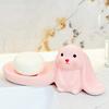 Soap Box Long Eared Rabbit Soap Holder Pink Bathroom Decor Organizer Rabbit Soap Dish  Household