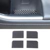 Soft Carbon Fiber Interior Door Storage Slot Mat For Toyota Highlander XU70 22+