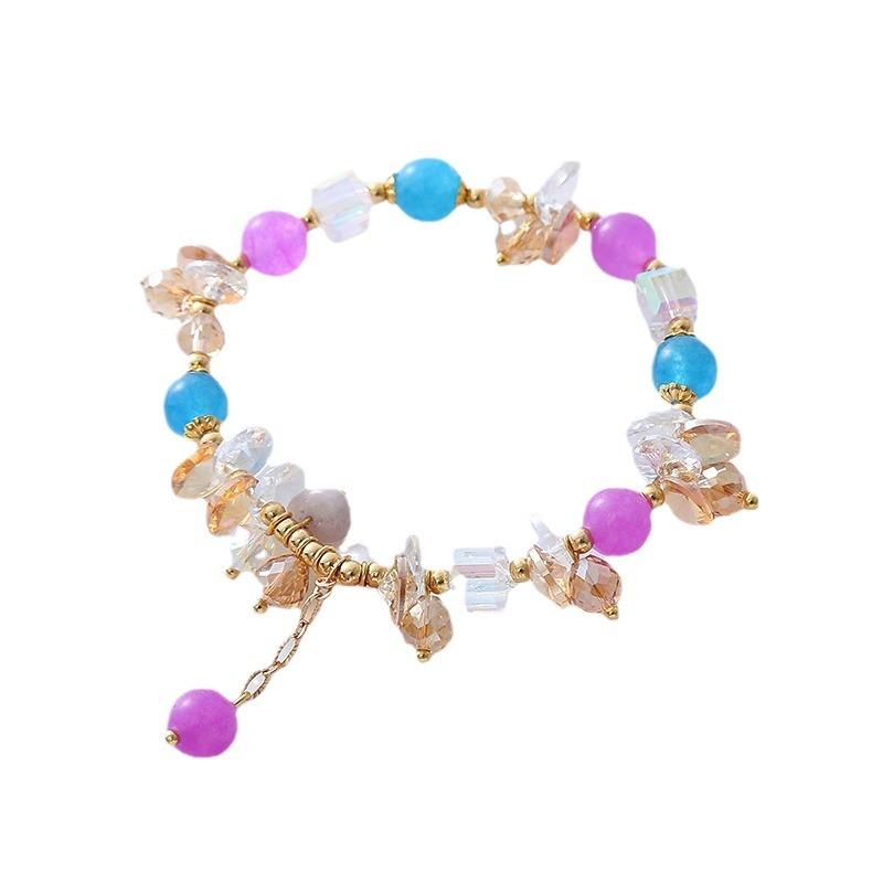 Crystal Bracelet Strawberry Crystal Bracelet Bangles Women Fashion Jewelry Accessories Gift