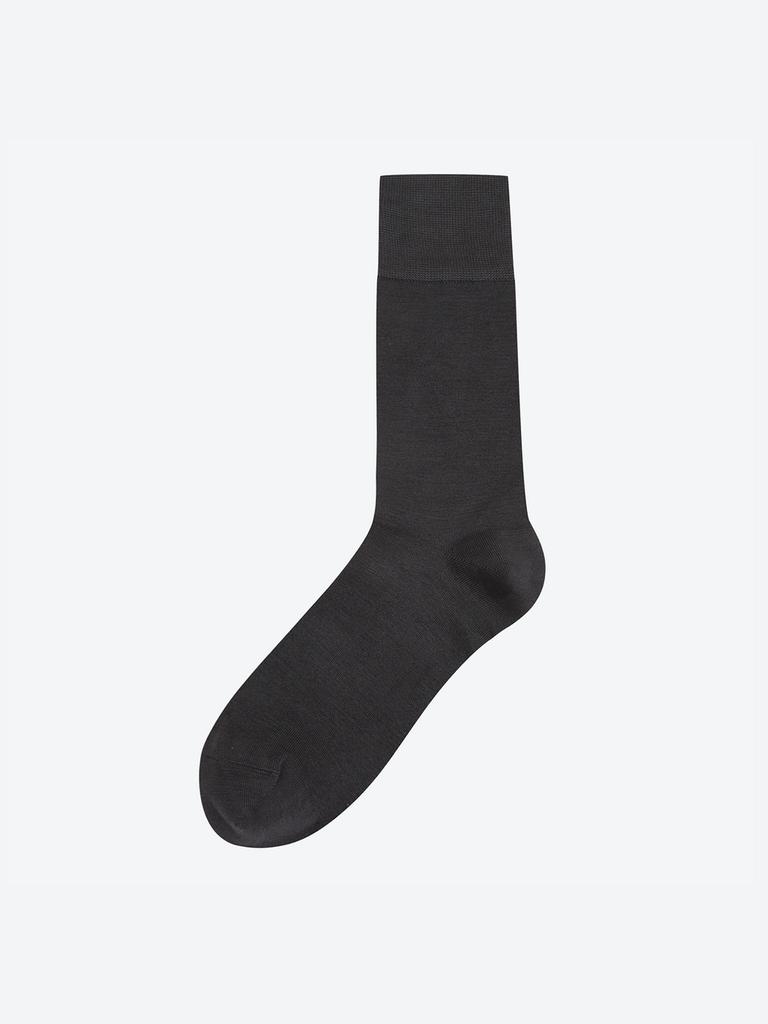 Men's Silk Plain Socks HPAO5EA905