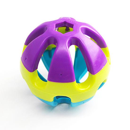 Colorful Bell Ball Parrot Bird Cat Dog Interactive Hollow Sound Making Pet Toy
