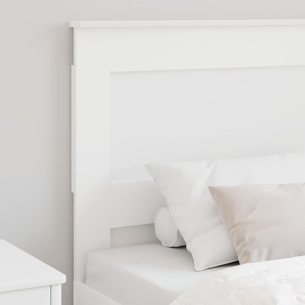 Headboard in White 75 cm Engineered Wood