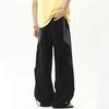 Summer dopamine Yamamoto pants thin American pleated paratrooper pants ice silk quick-drying outdoor sports long pants men