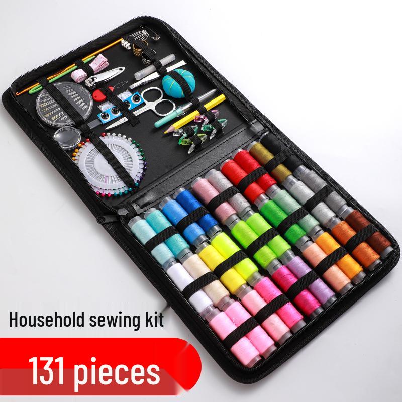 Compact Sewing Kit: Portable, Multifunctional Needle and Thread Set for Home and Dorm Use