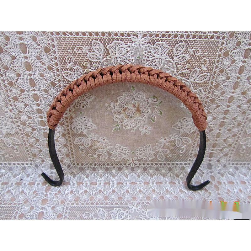 Black Pottery Teapot Handle: Rope-Wrapped, Anti-Scald, Wrought Iron, Korean Japanese Style