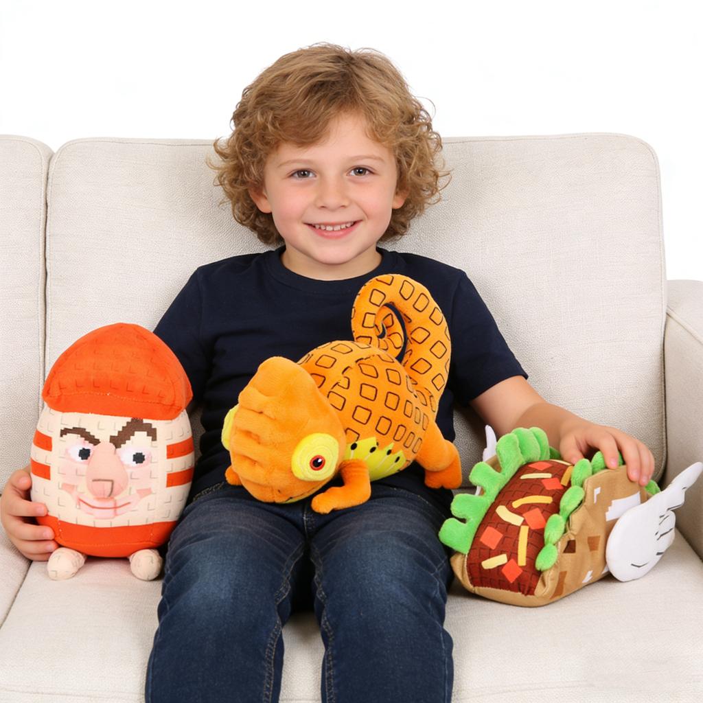 Steal a Brainrot Plush Doll Toy Taco Lucky Block Game Peripheral Plushie Cute Plush Toy Christmas Children's Birthday Gift