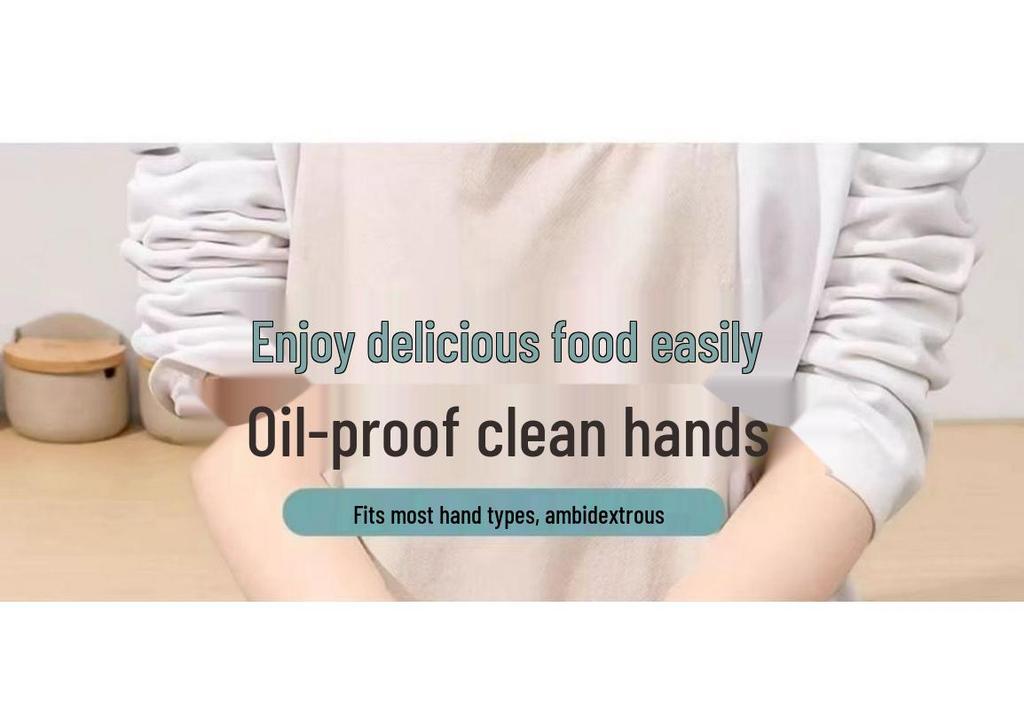 TPE Waterproof Food Service Disposable Gloves - Oil-Proof, Touchscreen-Compatible, Durable, Pull-Out Box.