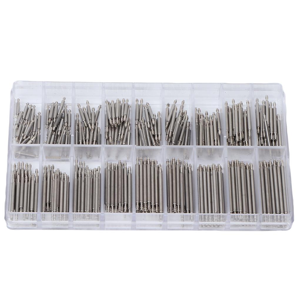 360pcs Strap Link Pins Watch Strap Quick Release Spring Bars for Watchband Replacement Watch Repair
