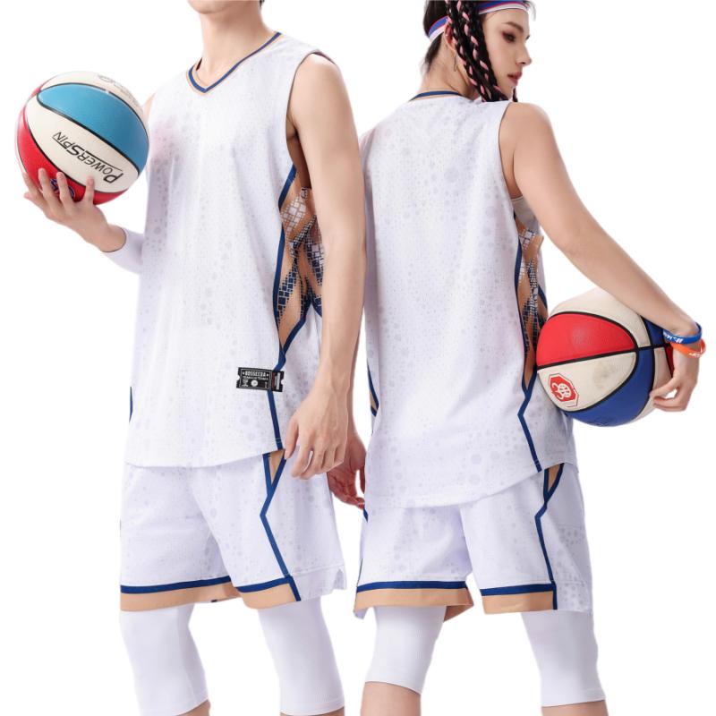 

Basketball Suit Set, Women s Jersey, Training Suit, Basketball Team Uniform, Class Uniform, Sports Suit 7XL белый