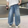 Mumuwu Jungen Jeans 2025 Frühling/Herbst Lockerer Schnitt