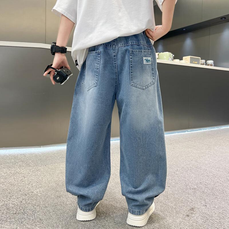 Mumuwu Jungen Jeans 2025 Frühling/Herbst Lockerer Schnitt