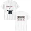 Rush Presto Tour 1990 North America Tee – White Heavyweight T-Shirt