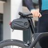 2.6L Fahrrad-Gepäckträger Satteltaschen Satteltasche Träger mit Reflektoren Wasserdichte Hartschalen Fahrradtasche für Fahrräder Gepäckträger hinten