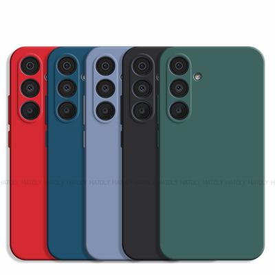 Για θήκη Samsung Galaxy M15 Samsung Galaxy M15 M35 M55 5G Κάλυμμα Πρωτότυπο TPU Αντικραδασμικό Υγρό Σιλικόνη Κάλυμμα Τηλεφώνου Samsung M15