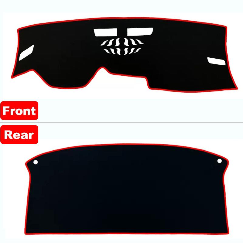 Car Dashboard Avoid Light Pad Instrument Platform Desk Cover Mat Carpets For Volkswagen VW Golf 8 MK8   2022 2023