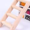 Wooden Climbing Ladder Hamster Guinea Pig Mouse Playing Toy Pet Cage Ornament