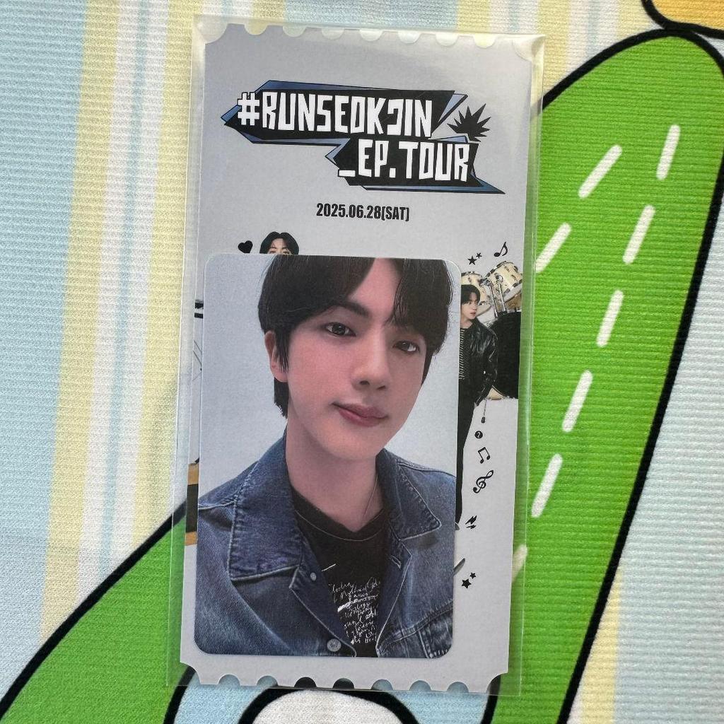 [USED] Jin 6/28 RUNSEOKJIN_EP.TOUR In GOYANG Trading Card