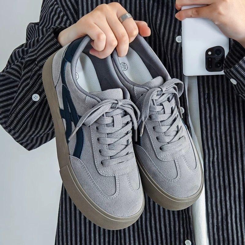 Men S German Training Shoes Canvas Sports Board Shoes Couple Versatile