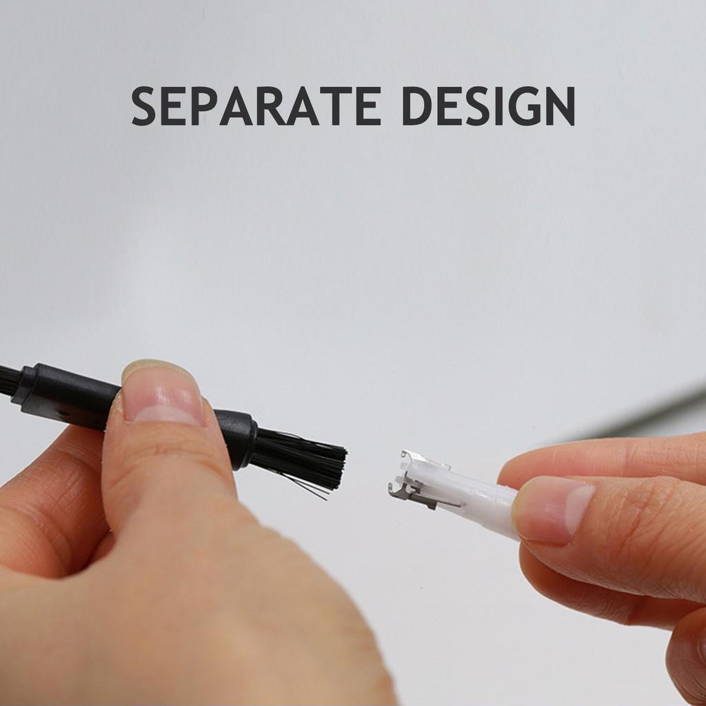 Electric Nose Hair Trimmer Aluminum Tube Body Arched Cutter Head USB Rechargeable with Eyebrow