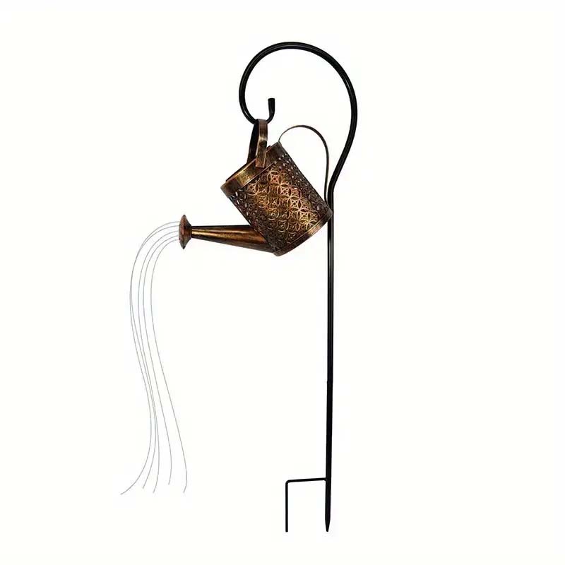 Annaffiatoio Solare Luci, Luce D'Arte Da Giardino Con Doccia A Stella