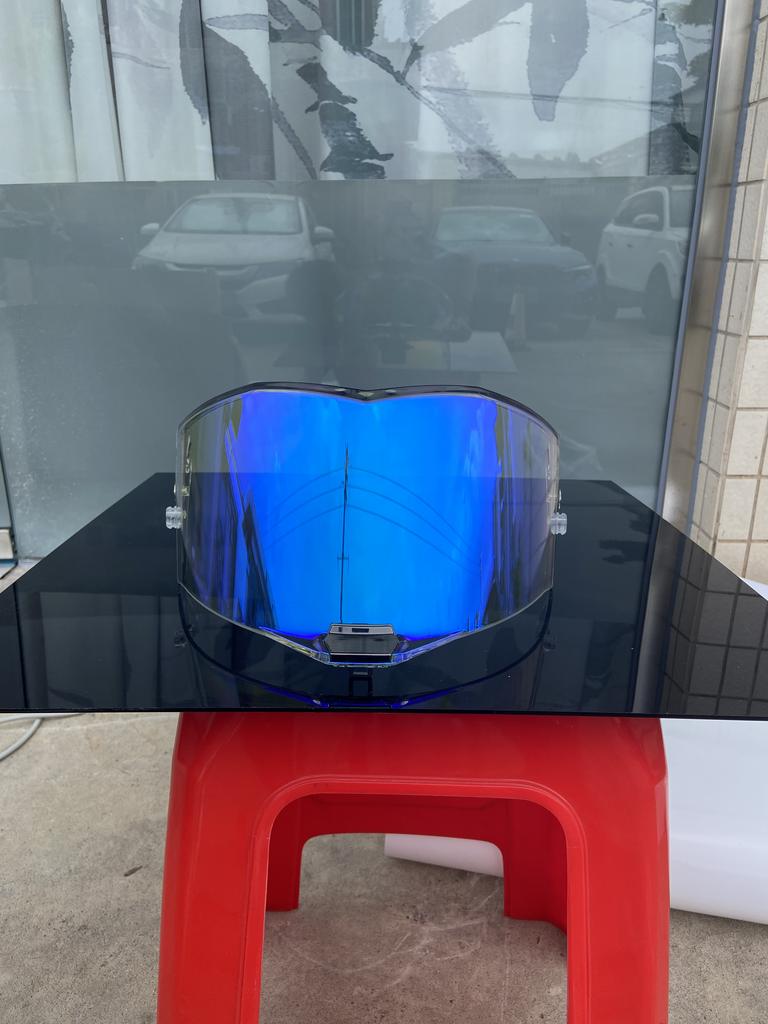 FF805 Visor Shield for LS2 FF805 Thunder Uv Protected Electroplated Face Shield Motorcycle Helmet Accessories