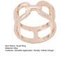 Hollow Scarf Ring Women Fashion Scarf Slide Ring Simple Silk Scarf Ring for Shirts Neckerchiefs Shawls T-Shirts