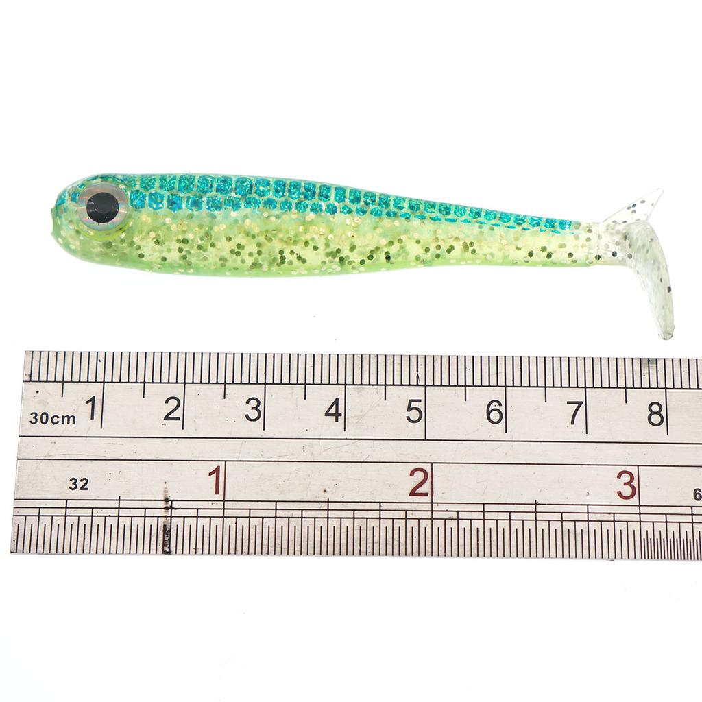 Bass Master Fishing Lure TPR Soft Worm Lure Trout Lure Artifical Pesca Bait Minnow Hollow Belly Paddle Tail Swimbait
