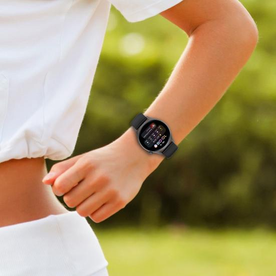 22mm Wristwatch Band Replaceable Sweat-proof Waterproof Smart Wristwatch Strap with Stainless Steel Buckle Huawei Watch 3/Watch 3 Pro/Watch GT2 Pro