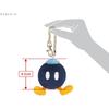 Sanei Boeki Super Mario All Star Collection Bomb-omb Plush Toy 8.5x10x9.5cm Soft Stuffed Mascot