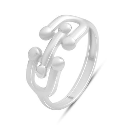 Silver Ring Without Stones, Item Weight 2.07 G (2197447)