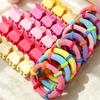 875Pcs Colorful Kids Hair Accessories Set Sweet Hair Clips Elastics Ponytail Holders  For Girls