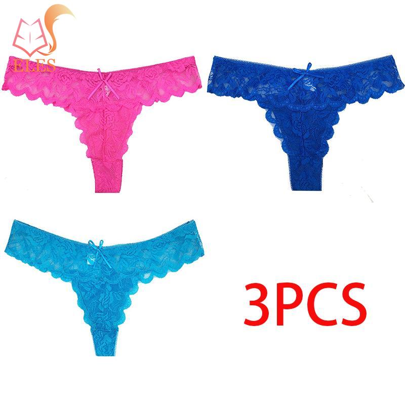 Women Lace Briefs Low-waist M-XL Solid Sexy G-String Seamless Transparent Panty Female Breathable Underwear Comfort Thong