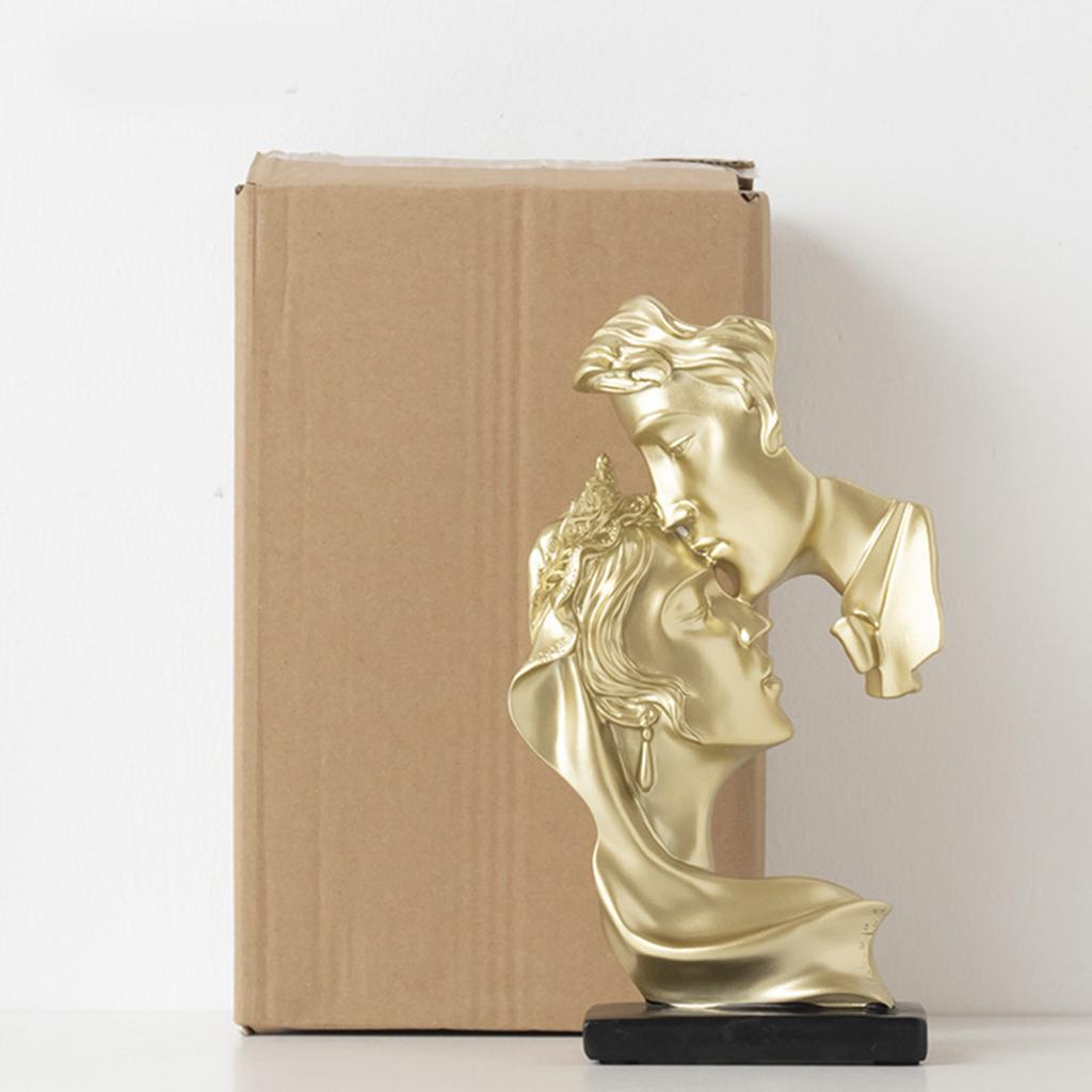 Couples   Sculpture Exquisite Decorative Resin  ing Lover Figurine Home Decor