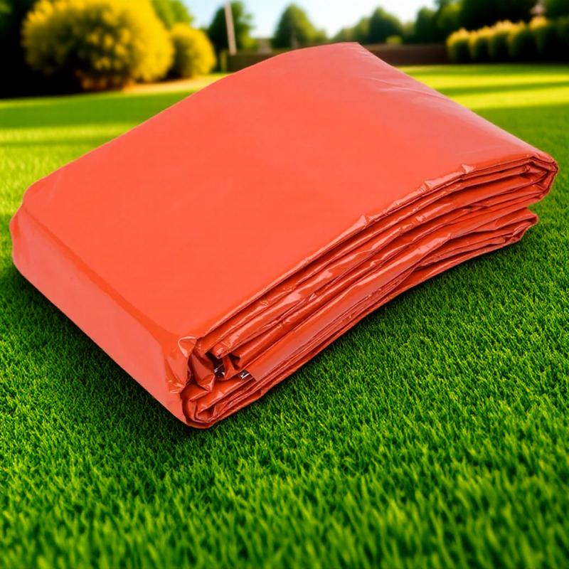 

Портативный аварийный спальный мешок Водонепроницаемое снаряжение для выживания для кемпинга, походов, рыбалки, путешествий, безопасности на открытом воздухе оранжевый