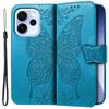 Flip Case for Oppo Reno 15 F / 15 FS, Butterfly, Blue