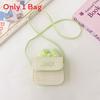 Kids Butterfly Knot Mini Shoulder Bag With Breathable Acrylic Material For Daily Use