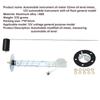 12V Automotive Gauges Universal 2" 52mm Fuel Level Gauge 240-33ohm Fuel Float Sensor Fit 5in-27in Tank Height Auto Car Meter