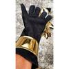 Medieval Hand Gloves Knight Gauntlet Gloves Golden Finish Gauge Fully Wearable