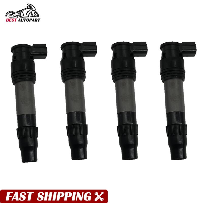 Sst of 4PCS Ignition Coil 21171-0033 for Kawasaki Z1000 VERSYS 1000 KLZ100 ZR800 Z800 NINJA 1000 1000SX Z900RS Z900 ZR900