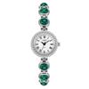 Medieval Light Luxury High-End Colorful Bracelet Watch Niche High-End Opal Chain Quartz Watch