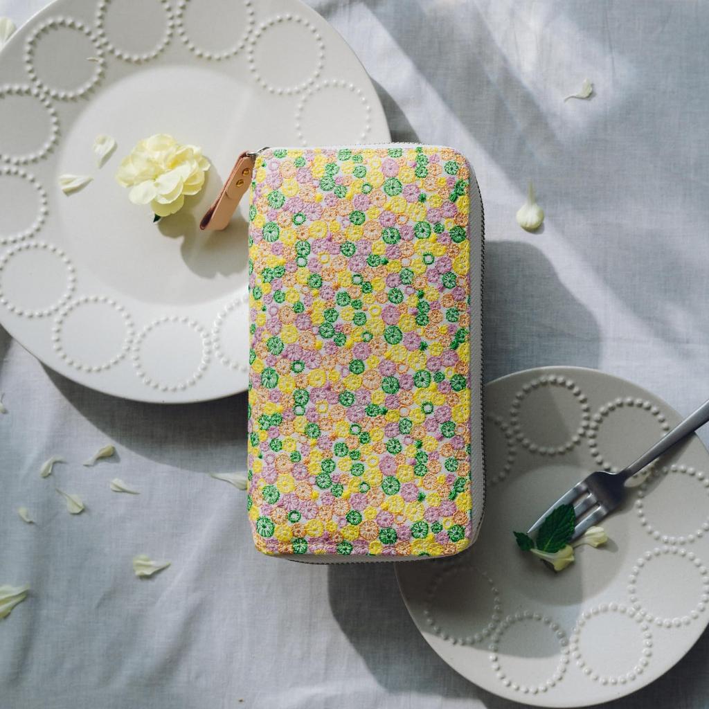 Hobonichi Techo Weeks Cover by Mina Perhonen In Skyful (Weekly Planner) (Yellow)