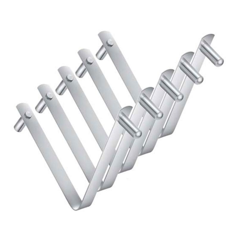

5/10Pcs Pool Rod Clips V Shape Stainless Steel Pool Brush Clip Rustproof Double Locking Clips for Pool Brush Skimmer