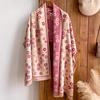Yume Pajama Oversized Stole/Scarf/Shawl for Women (Free Size, Pink Floral)