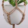 Handwoven Macrame Plant Hangers Boho Wall Mounted Flower Pot Holders for Indoor Outdoor Hanging Basket Garden Decor