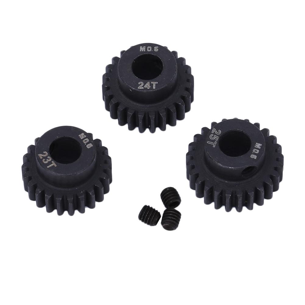 Engine Motor Module Pinion Gear Set Inner Hole Replacement Component for 1 10 1 8 RC Car23 25T