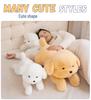 Cute Large Dog Plush Pillow and Bed for Girls