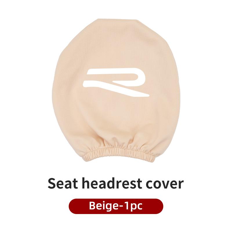 abcd1 Car Seat Headrest Protective Cover Anti-Dirty Pillow Protector For VW Passat Golf Tiguan Polo Scirocco Jetta CC T-ROC Touareg