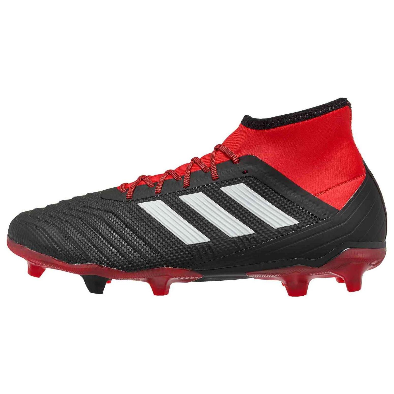 adidas Predator 18.2 FG Core Black Red Men s DB1999 EU 40