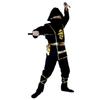 Ninja Costume Set with Double Sai Swords Throwing Stars for Halloween Cosplay Outfit Accessories Included Best Birthday Gift