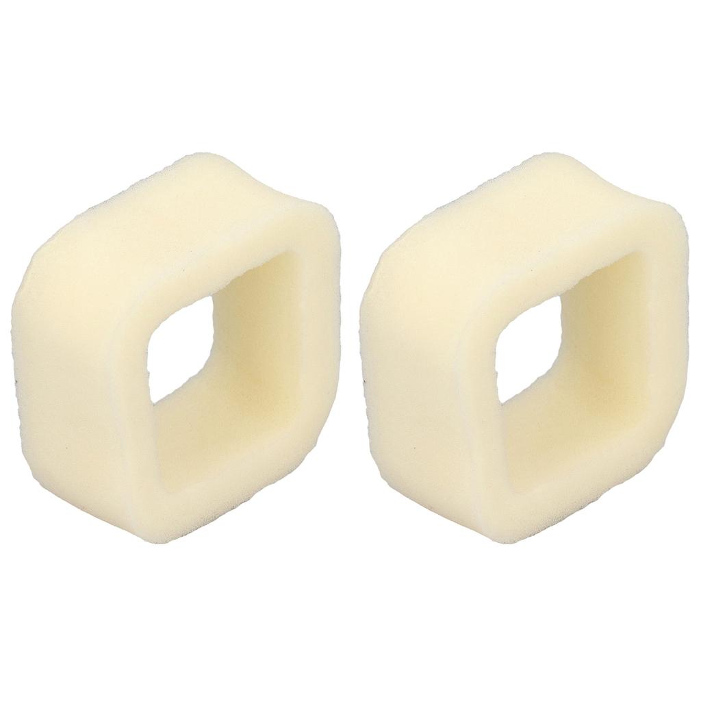 2Pcs Mower Air Filter Element Polyester Fiber Washable for 443 436 Brush Cutter